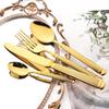 Western Cutlery Set 32Pcs Stainless Steel Tableware Set Dinner Knife Coffee Spoons Fork Dinnerware Home Kitchen Flatware Set