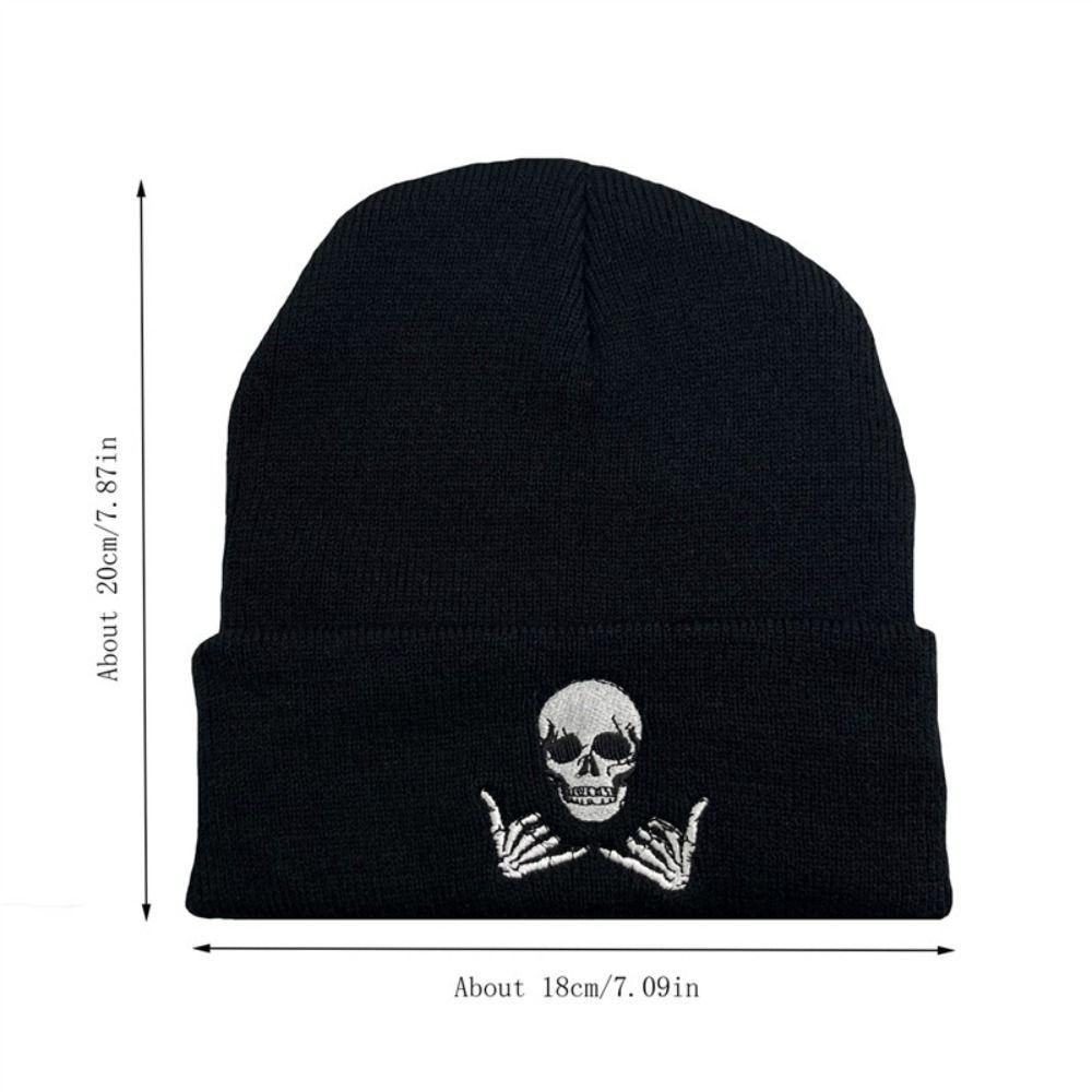 Утолщенная холодная шапка эластичная вязаная шапка-бини новая женская зимняя шапка для улицы для лыж