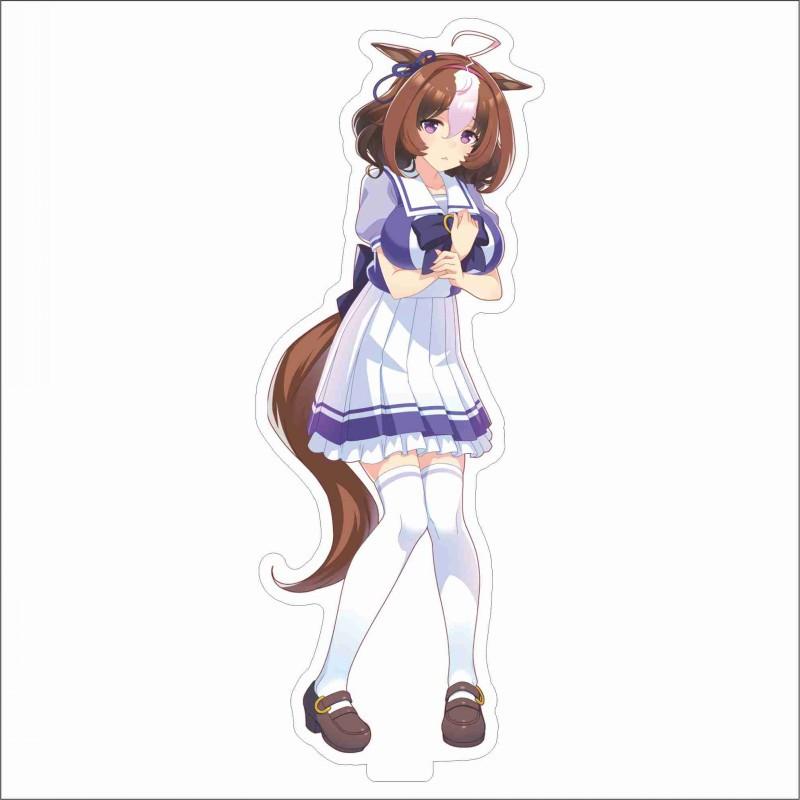 Япония красивая дербиль 15 см персонажи мультфильмов акриловая двухсторонняя подставка модель каваи милая офисная декоративная панель постоянные поклонники записи