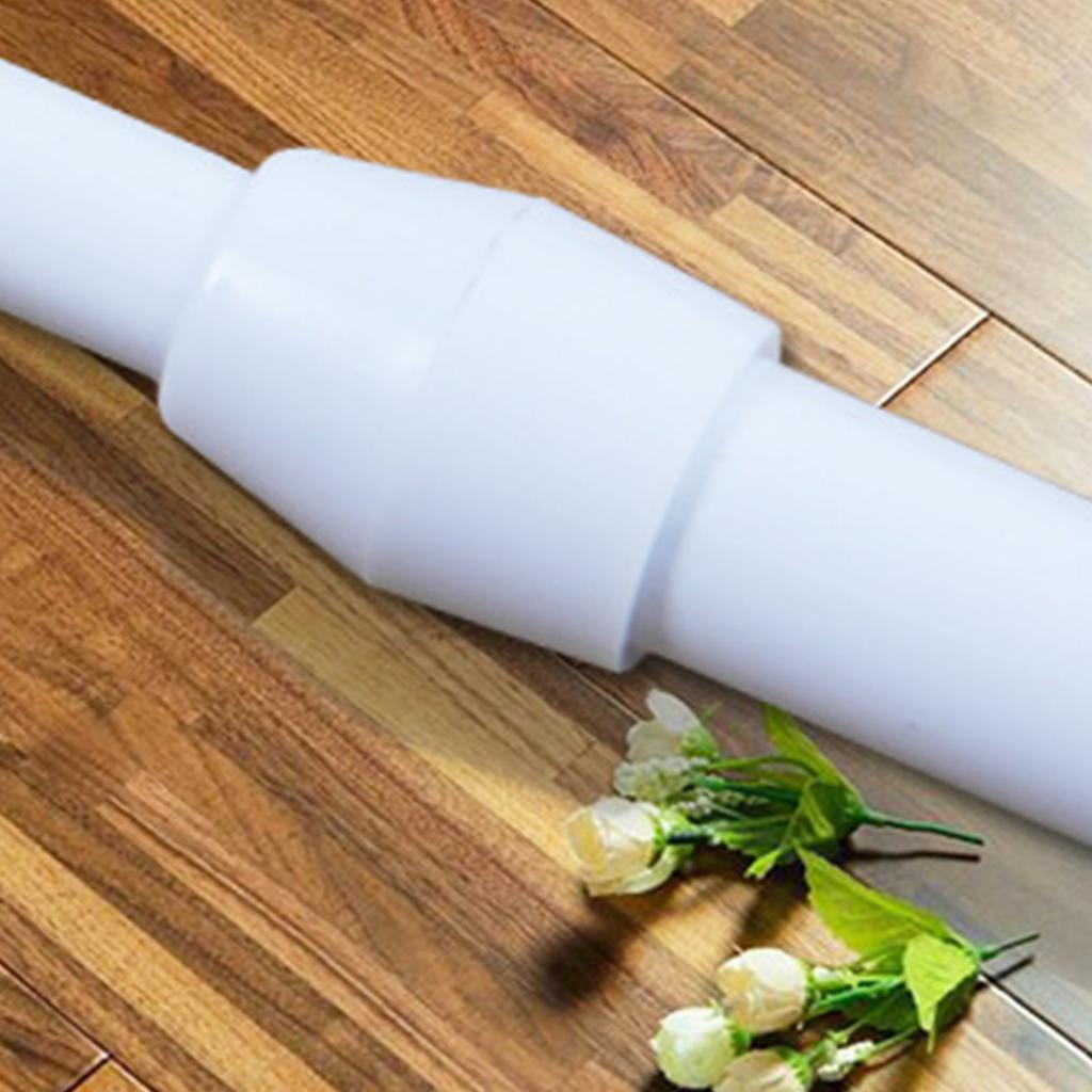 70-120 см Регулируемый металлический карниз Легкий регулируемый телескопический шест для штор для дома, ванной комнаты, бара, душа