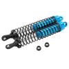 2Pcs RC 144mm Oil Filled Adjustable Shock Absorber Damper for HSP HPI AXIAL 18 RC CarBlue