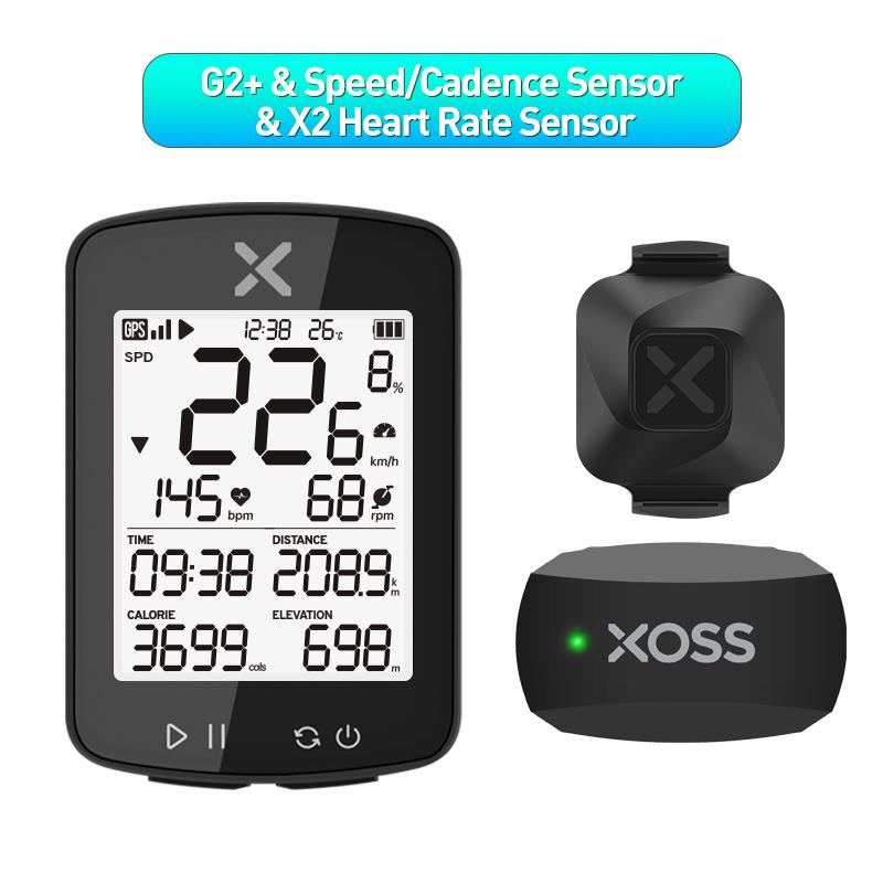 XOSS G2/G2 Plus Велокомпьютер Беспроводной GPS Велосипедный Спидометр Дорожный Велосипед MTB Водонепроницаемый ANT+ Каденс Скорость Умный Велосипедный Компьютер