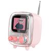 Динамик Divoom Retro Bluetooth с FM-радио, динамик, маленький пиксель, совместимый с Tiivoo-2, милый/беспроводной, стильный/многофункциональный