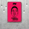 Chance the Rapper Классический Постер Ржавая Металлическая Табличка Ретро Декоративная Тарелка Бар Мужская Пещера Гараж Клуб Металлическая Вывеска Настенное Украшение