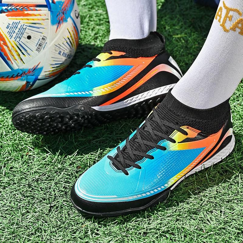 Футбольные бутсы унисекс, уличные/в помещении, футбольные бутсы для мальчиков и девочек, профессиональные тренировочные кроссовки по мини-футболу