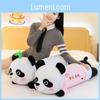 Adorable Panda Plush Pillow For Kids Soft Short Plush Stuffed Animal Gift For Girls