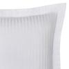 Taie d'oreiller "Prestige" 100% Satin de coton Peigné avec fines rayures / 120 fils /cm² Coton Pur - 65x65