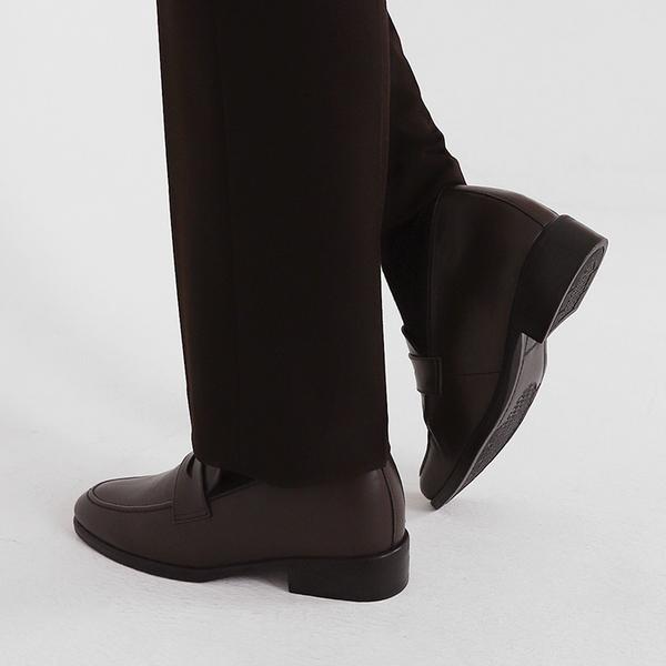 Pascologen MS2104-BR Пенни-лоферы Bronx с U-образным вырезом коричневые [250~280мм]-MS2104-BR