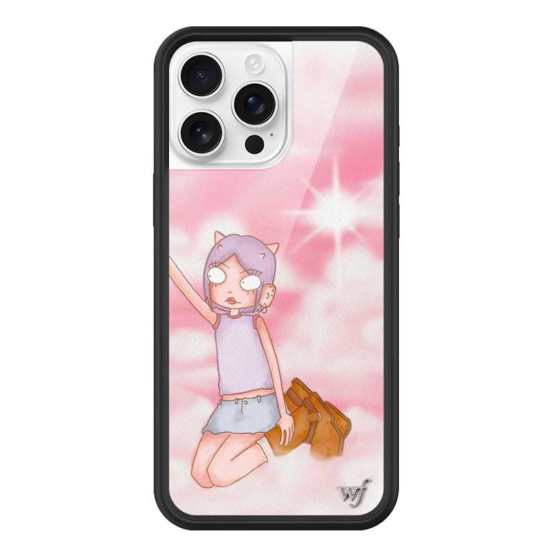 Чехол для телефона Wildflower 3D Ins Клубника вишня для iPhone 16 15 14 13 12 Pro Max Plus 16pro 15pro WF Милый мультяшный чехол Funda