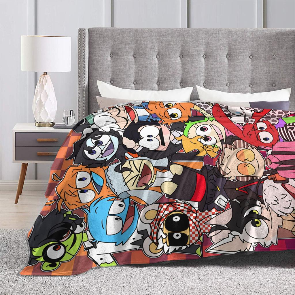 Comedy 31 Minutos Sketches Blanket Quality Warm Bedding Throws Winter Airplane Travel Couch Chair Novelty Bedspread