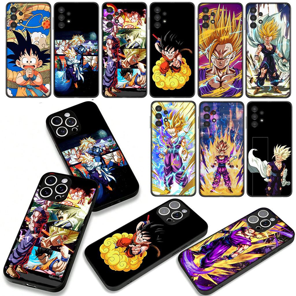 Чехол-кейс Dragon Son Gohan Goku Ball для Motorola Moto Edge 70 60 Fusion 40 NEO 20 Pro G Stylus G56 G96 G71 G73 G52 G41 G42 G50 G51