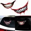Self-Adhesive Evil Tooth Car Decal Motorcycle Helmet Sticker Bloody Lips Dark Personality