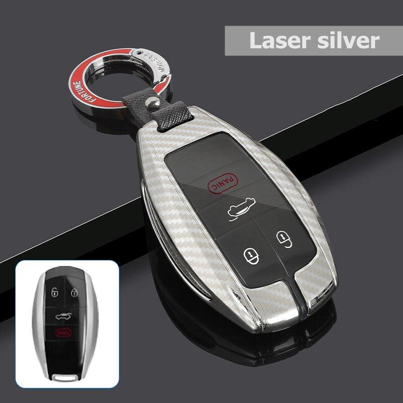 Key Case Cover for Bentley Continental GT Bentayga 2022 Remote Fob Holder Shell Metal Car Accessories 111AA