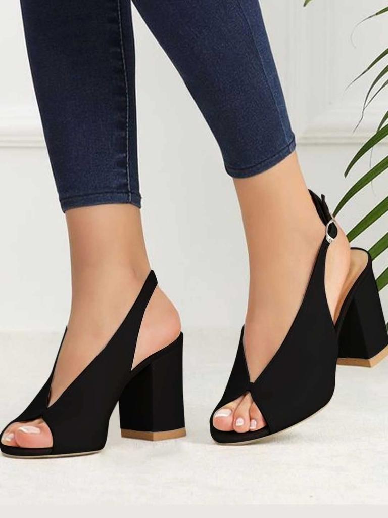 Женские сандалии Shoetopia на блочном каблуке Традиционный дизайн с современным комфортом