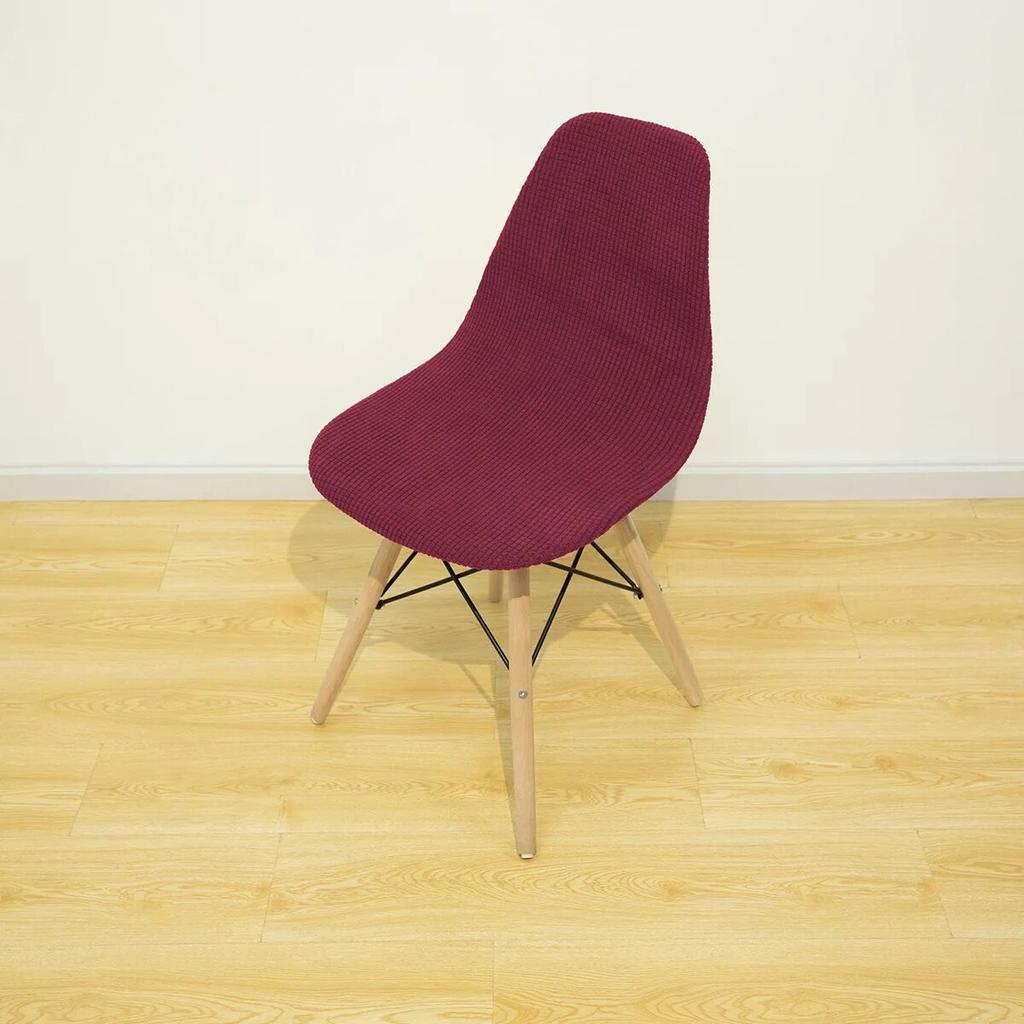 Жаккардовый чехол для стула, эластичные чехлы для обеденных стульев, чехол для сиденья, защита для мебели, съемный 1 шт.