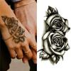 Waterproof Temporary Tattoo Rose Flower Fake Body Art Sticker