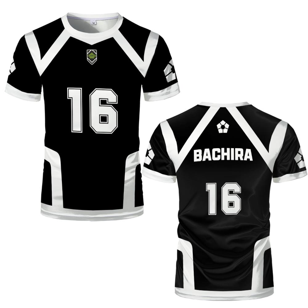 Японское аниме Blue Lock Сезон 2 Новые футболки Isagi Football Jersey Футболки для косплея Hyoma Chigiri Meguru Bachira Футболки Детская одежда