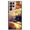 Для телефона Samsung Galaxy S22 Ultra 5G Чехол Закаленное Стекло Задняя Крышка Жесткий Чехол Для Samsung S22 Plus S 22 Capa Shell Funda Coque