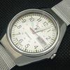 USED VINTAGE SEIKO 5 AUTOMATIC JAPAN MENS DAY/DATE SILVER WATCH 621c-a415306-2 SKU621c-a415306