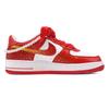Nike Air Force 1 Red Wedding Gold Step Abrasion Resistant Low top Skateboard Shoes Unisex Red CW2288-111(Team1176-)