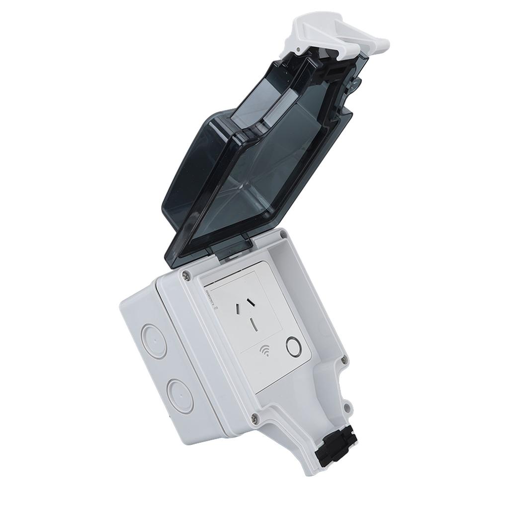 WiFi Intelligent Socket Type 86 IP66 Outdoor Waterproof Wifi Smart Power Outlets APP Control 15A