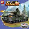 Creative Military Tanks Series Building Block Model Toy KV66 Tank Battle City Model Bricks Toys for Boys Gifts