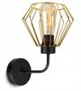 ELEGANT RETRO WALL LAMP WIRE GOLD LOFT