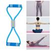 Yoga Sports Resistance Band with Grip 8-shaped Elastic Exercise Band Muscle Training Auxiliary Tool Yoga Chest Expander Gym Fitness Elastic