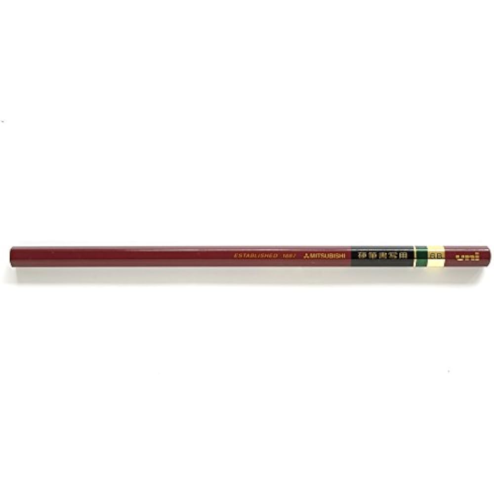 Mitsubishi Pencils, Карандаши, Карандаши для твердой записи, 6-гранные, 6B, Упаковка 12 шт., UKS6K6B