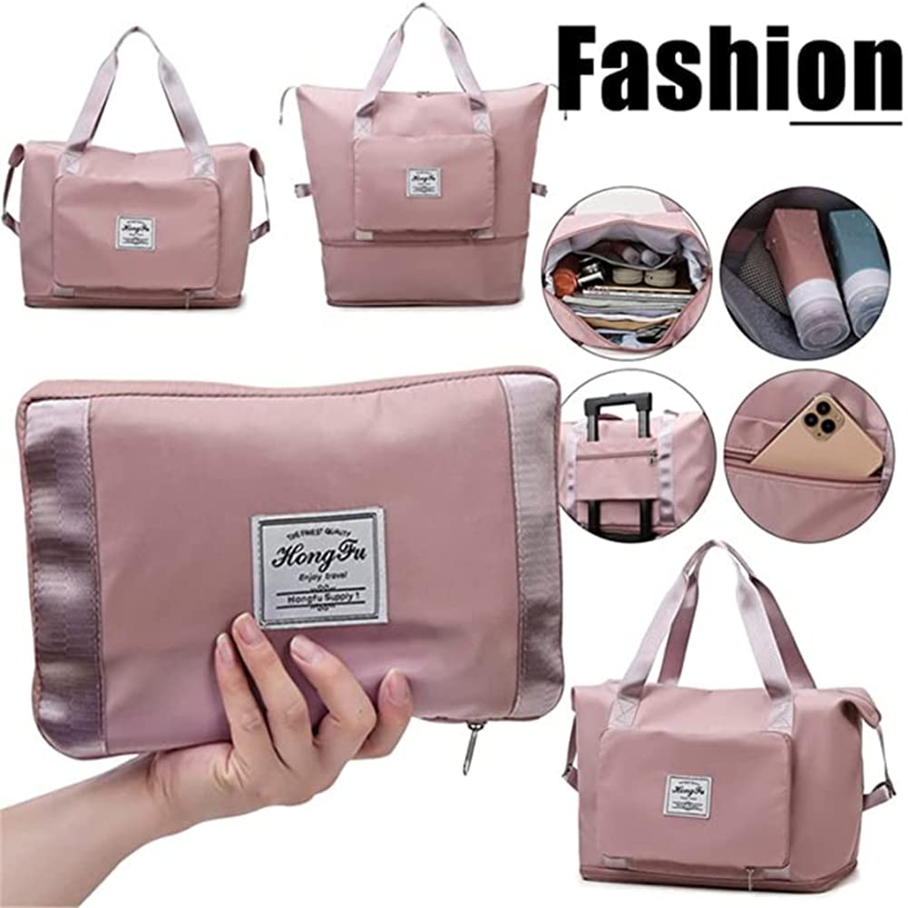 Gym Large Capacity Travel Sports Foldable Travel Travel Shoe Travel 2 School Business Unisex [cnstone] Bag, Bag, Bag, Bag, Waterproof, Nylon,