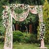 24 Strands 86 FT Artificial Lvy Leaf Vine Garland Fake Foliage Hanging Plants