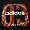 adidas Модная футболка с круглым вырезом, удобная, с коротким рукавом, мужские топы, черная DZ7231