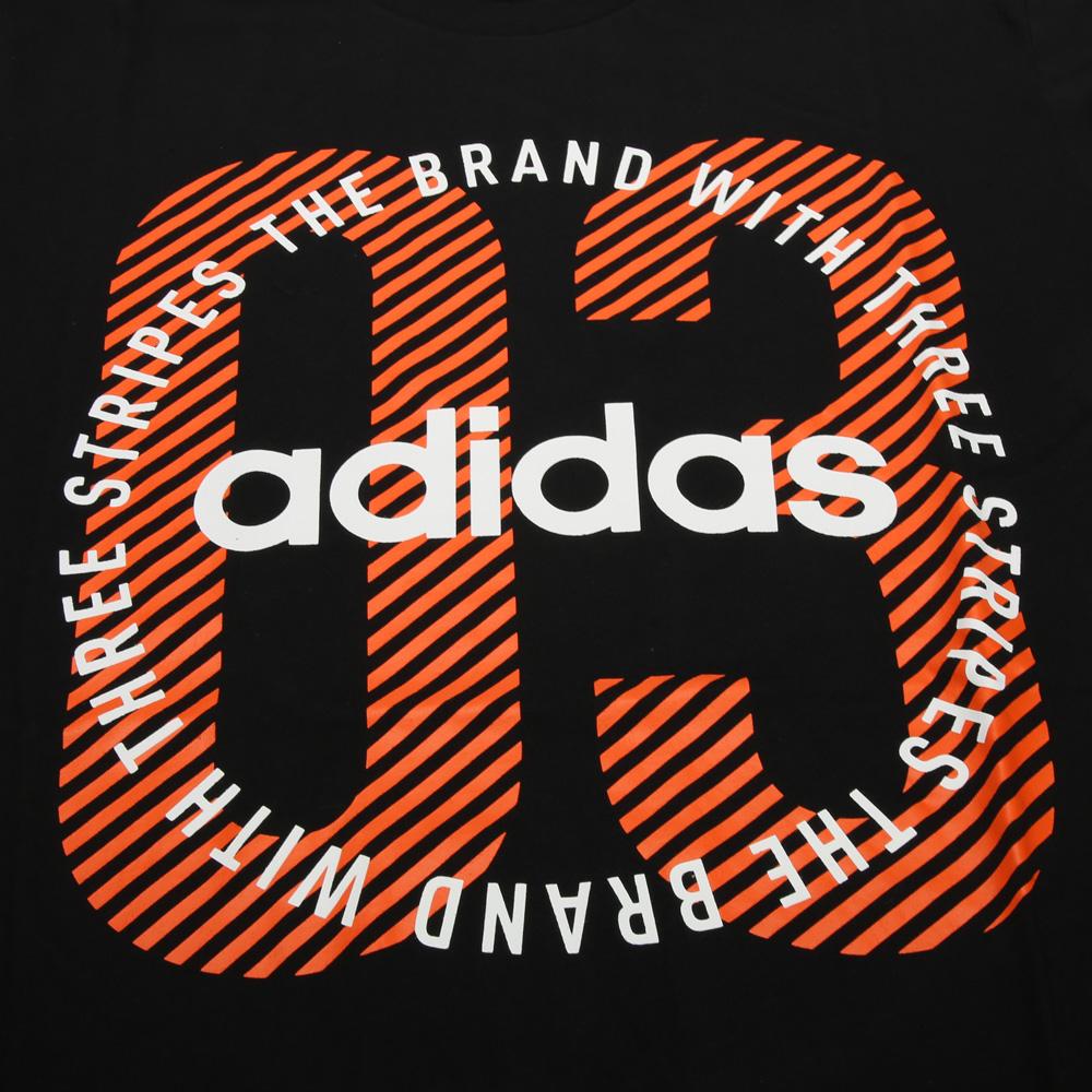 adidas Модная футболка с круглым вырезом, удобная, с коротким рукавом, мужские топы, черная DZ7231