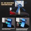 Компактные регулируемые по углу держатели-фиксаторы для рукоделия и DIY-проектов, изготовленные из металла, малого размера