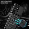 For Samsung Galaxy S22 Ultra Case Shockproof Armor Phone Case For Samsung S20 S21 Fe Plus Note 20 Ultra Magnetic Ring Back Cover