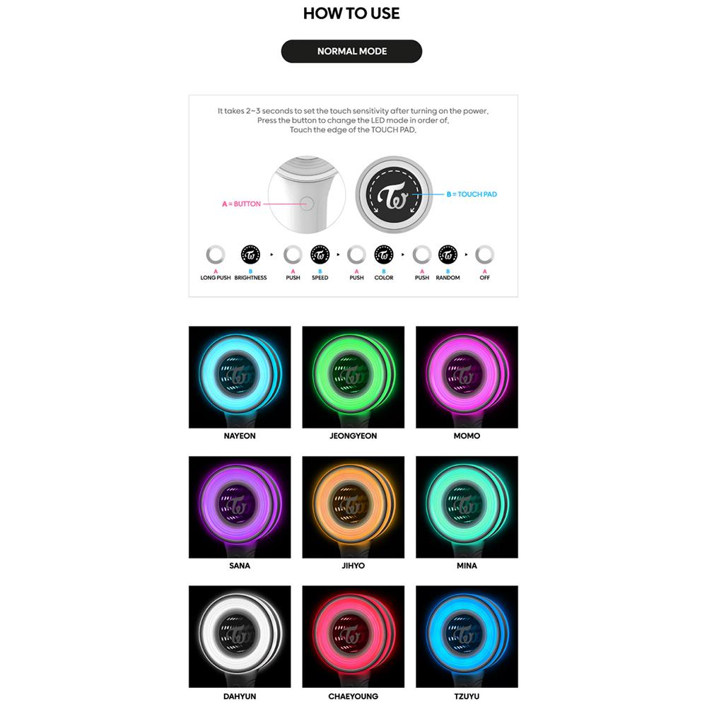 Twice Официальный лайтстик версии 3 (Кэндибонг)