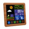 Cordless Weather Station, Color Touchscreen Weather Clock, Indoor Outdoor Thermometer Hygrometer with Remote Sensor,