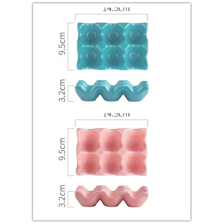 Kitchen utensils egg rack