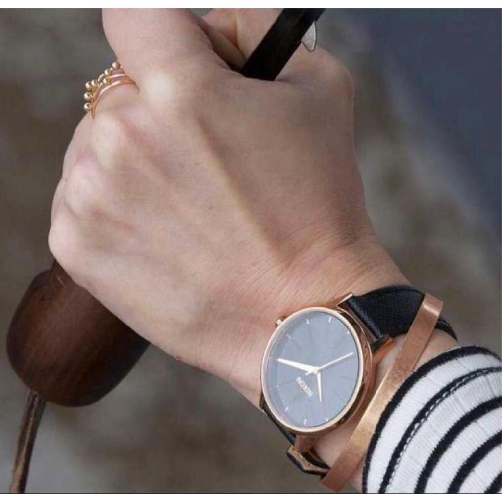 Б/у [Новые] Часы NIXON Kensington Черные x Розовое Золото
