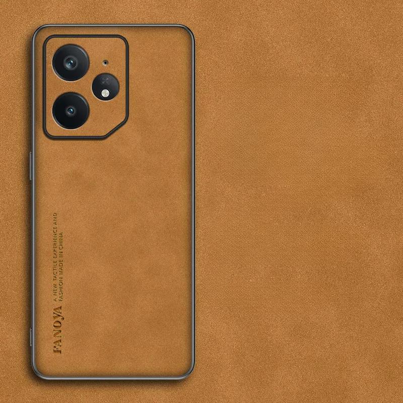 Для Realme NEO 7 GT 7 Pro Роскошный жесткий чехол из кожи Skinsheep для Realme NEO7 GT7pro 6 T NEO 6 SE Защитный противоударный матовый силиконовый бампер