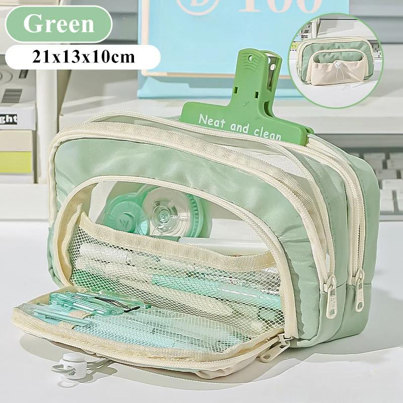 Большая вместимость 5 слоев пеналов Kawaii Pencil Pouch Симпатичный держатель для ручек Box для студентов Back To School Канцелярские принадлежности