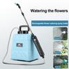 Electric Garden Sprayer 5L/8L Backpack Sprayer with 3 Mister Nozzles Retractable Wand