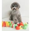Bye Me Dog Bear Candy Ball Squeak Toy 3-piece Set 5.5 X 5.5 Cm, Red, Green, Yellow, 1 Set