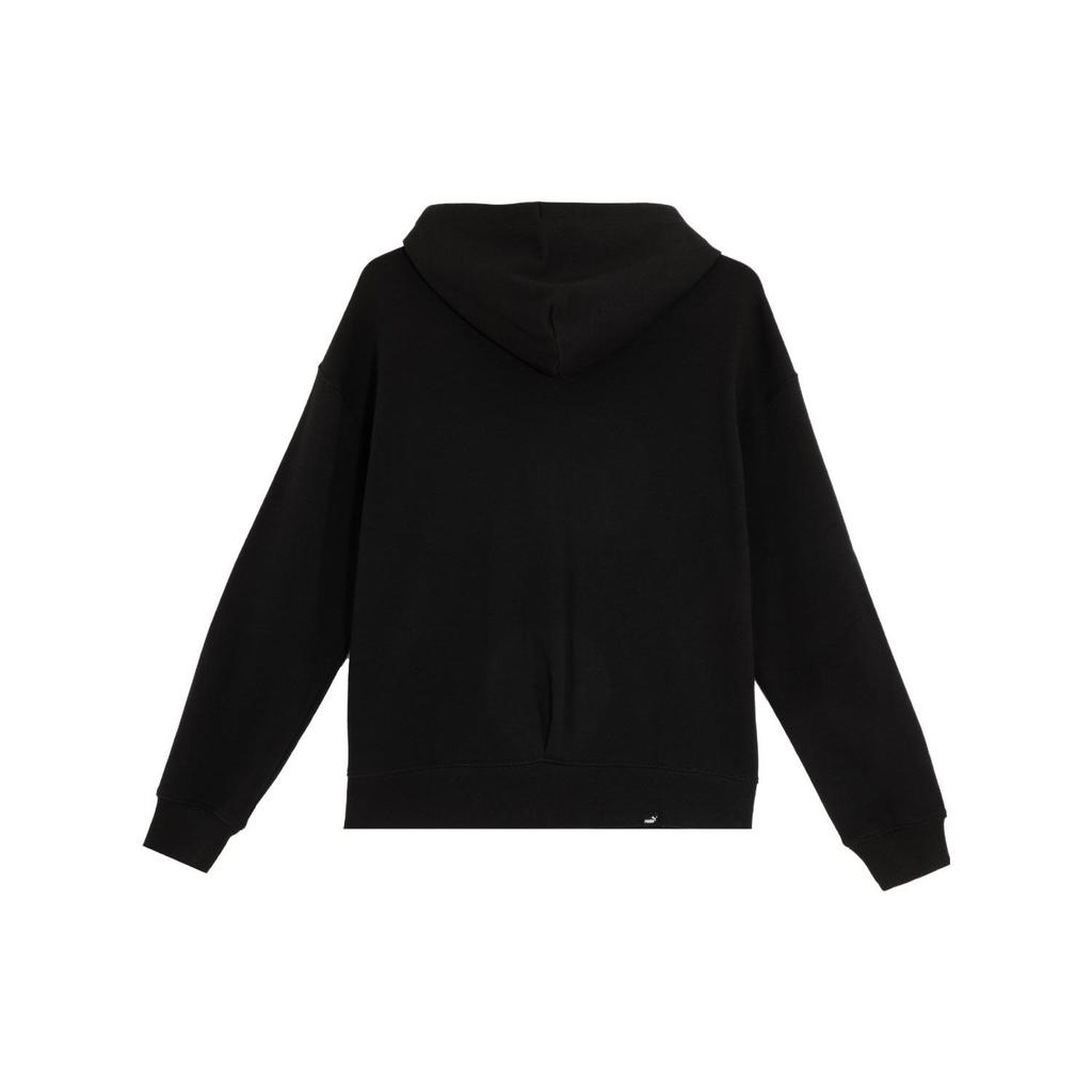 Puma Спортивная повседневная куртка с капюшоном на молнии с логотипом, женские куртки, цвет черный 679597-01