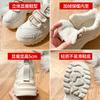 Augustus High-top Dad Shoes for Women 2025 Winter New College Style Velvet Platform Casual Sports Running Shoes