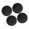 4 Pcs Car Round Rubber Arm Pads Auto Jacking Lift Pads Weightlifter Accessories