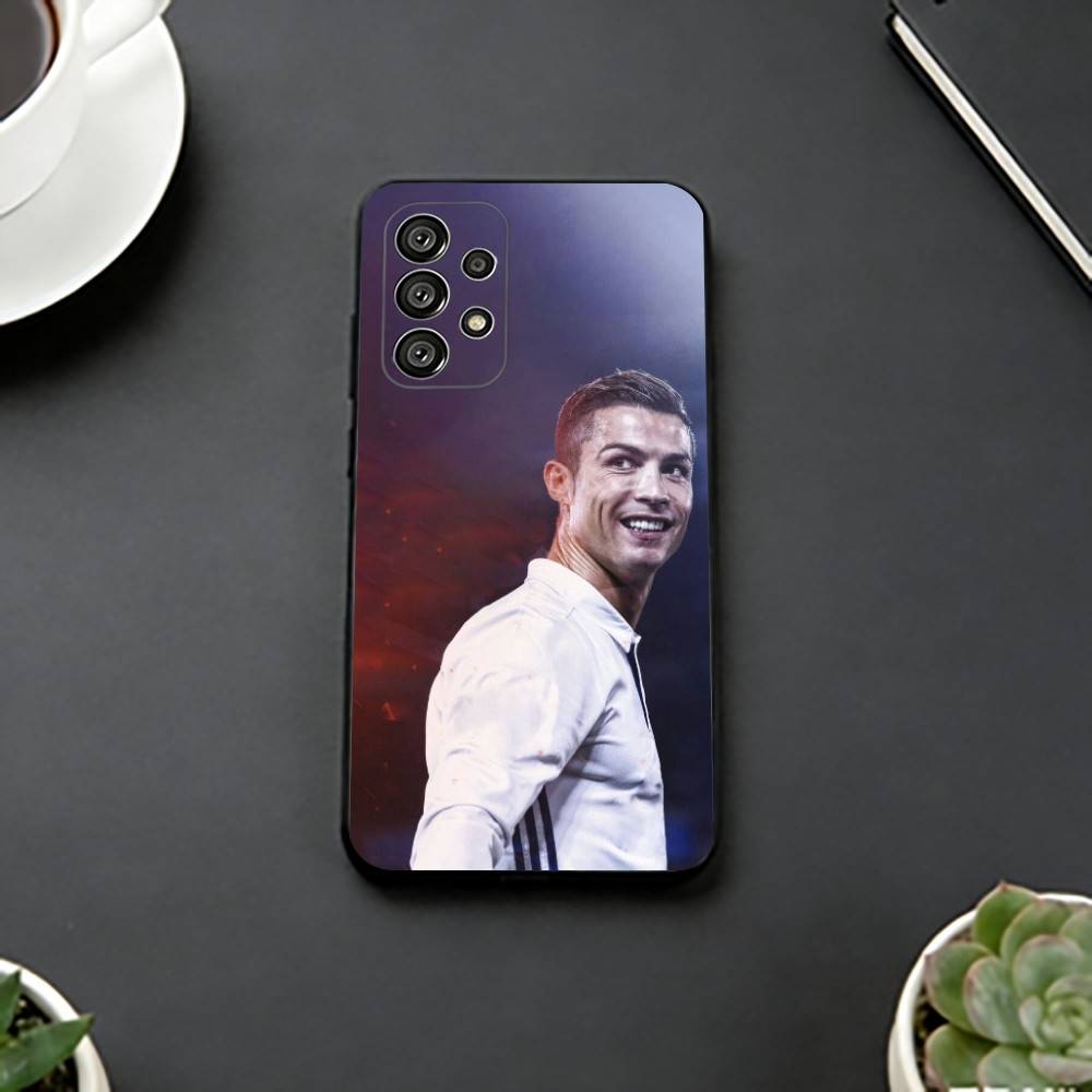 R-Ronaldo Крутой CR7 футбольный Чехол для телефона Для Samsung S25,S24,S21,S22,S23,S30,Ultra,S20,Plus,Fe,Lite,Note,10,Черная крышка