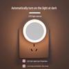 Smart LED Bedside Night Light with Sensor Control - Energy-Saving Plug-in for Children's Bedroom