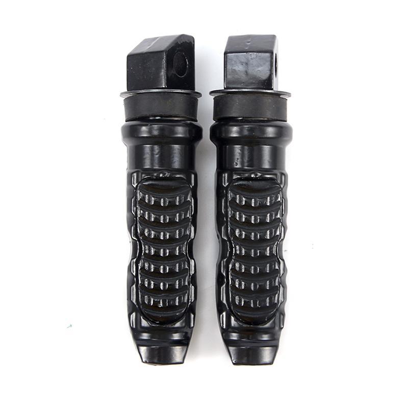 1 пара 8 мм универсальные задние подножки для мотоцикла, педаль, алюминиевые подножки для мотоцикла, подставка для ног