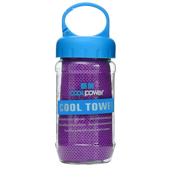 Сверхмягкое охлаждающее полотенце для любителей спорта - Быстросохнущее, Высокая воздухопроницаемость, Упаковано в бутылку для удобства